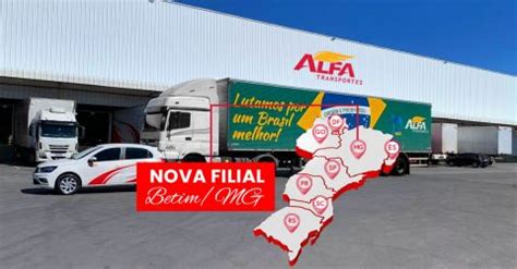 alfa transportes betim telefone - alfa transportes prazo de entrega